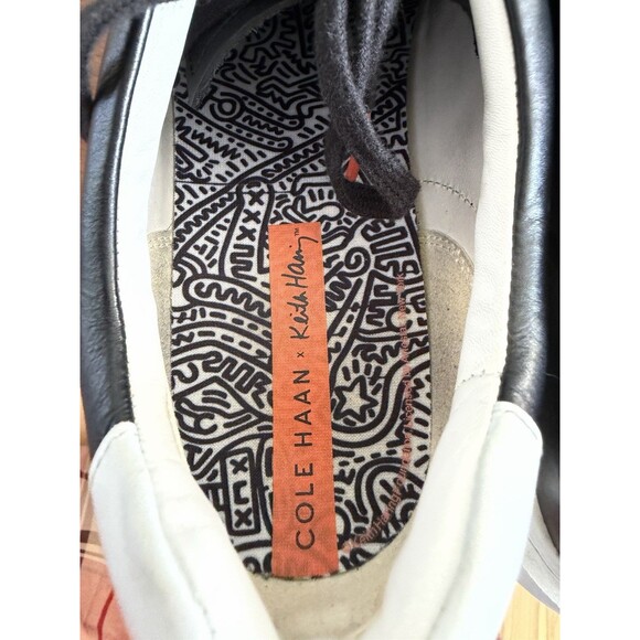 Cole Haan X Men\'s 12M Keith Haring Grandpro Rally Court Sneakers in Black main image 7